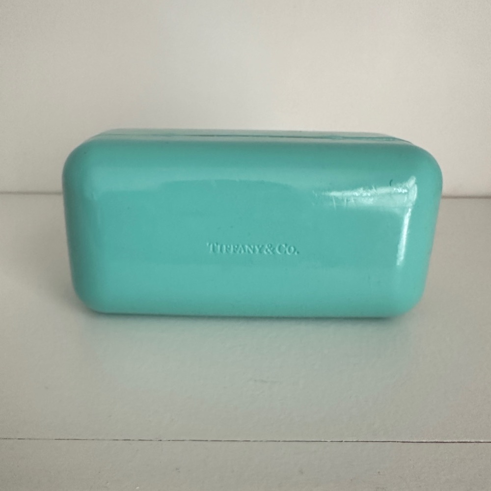 Tiffany &Co. sunglasses. Wore 1 time! Comes with case and duster.